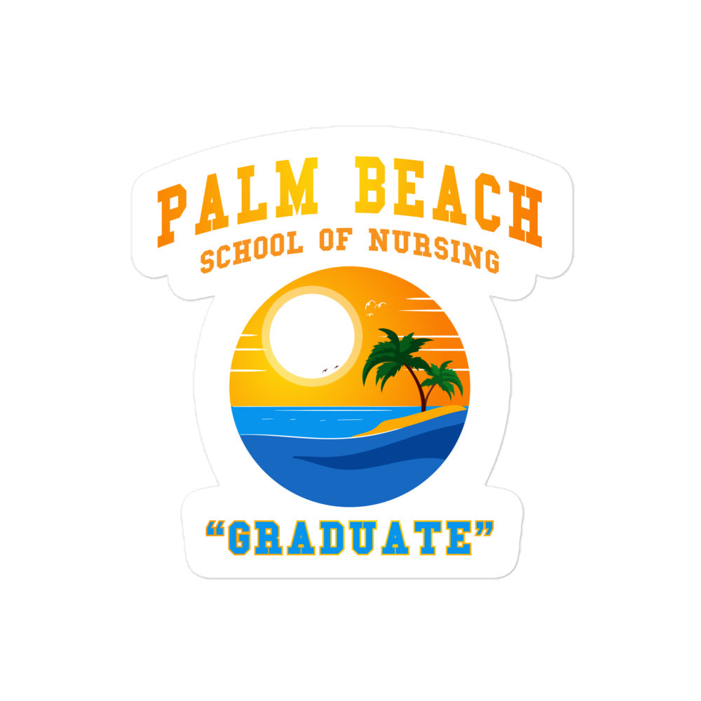 Palm Beach Grad Sticker