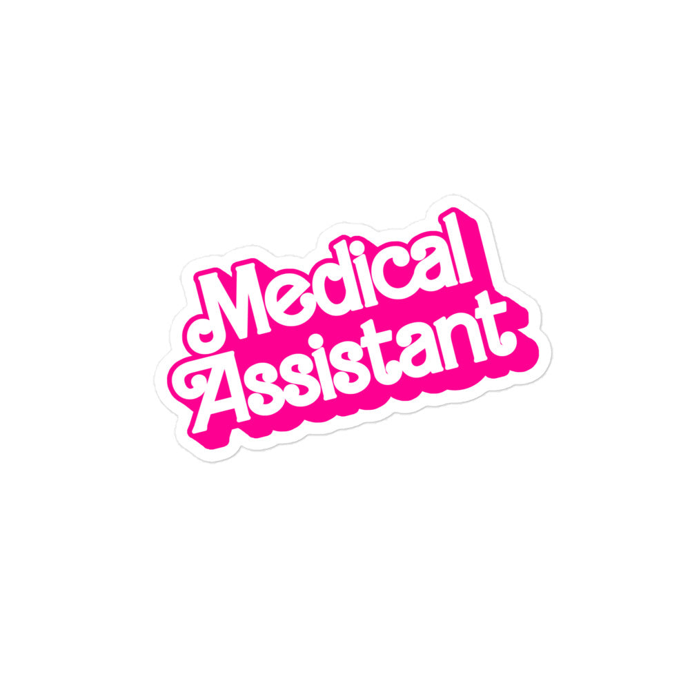 Barbie Medical Assistant Sticker