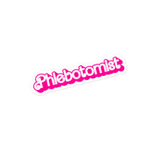 Load image into Gallery viewer, Barbie Phlebotomist Sticker
