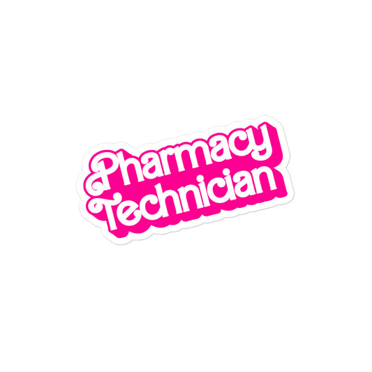 Barbie Pharmacy Technician Sticker
