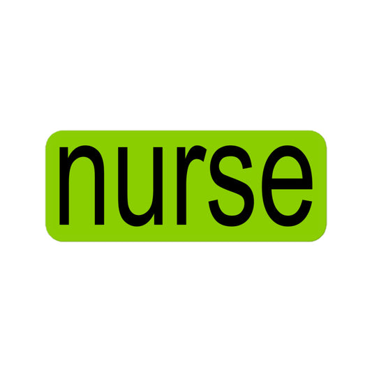 brat nurse sticker