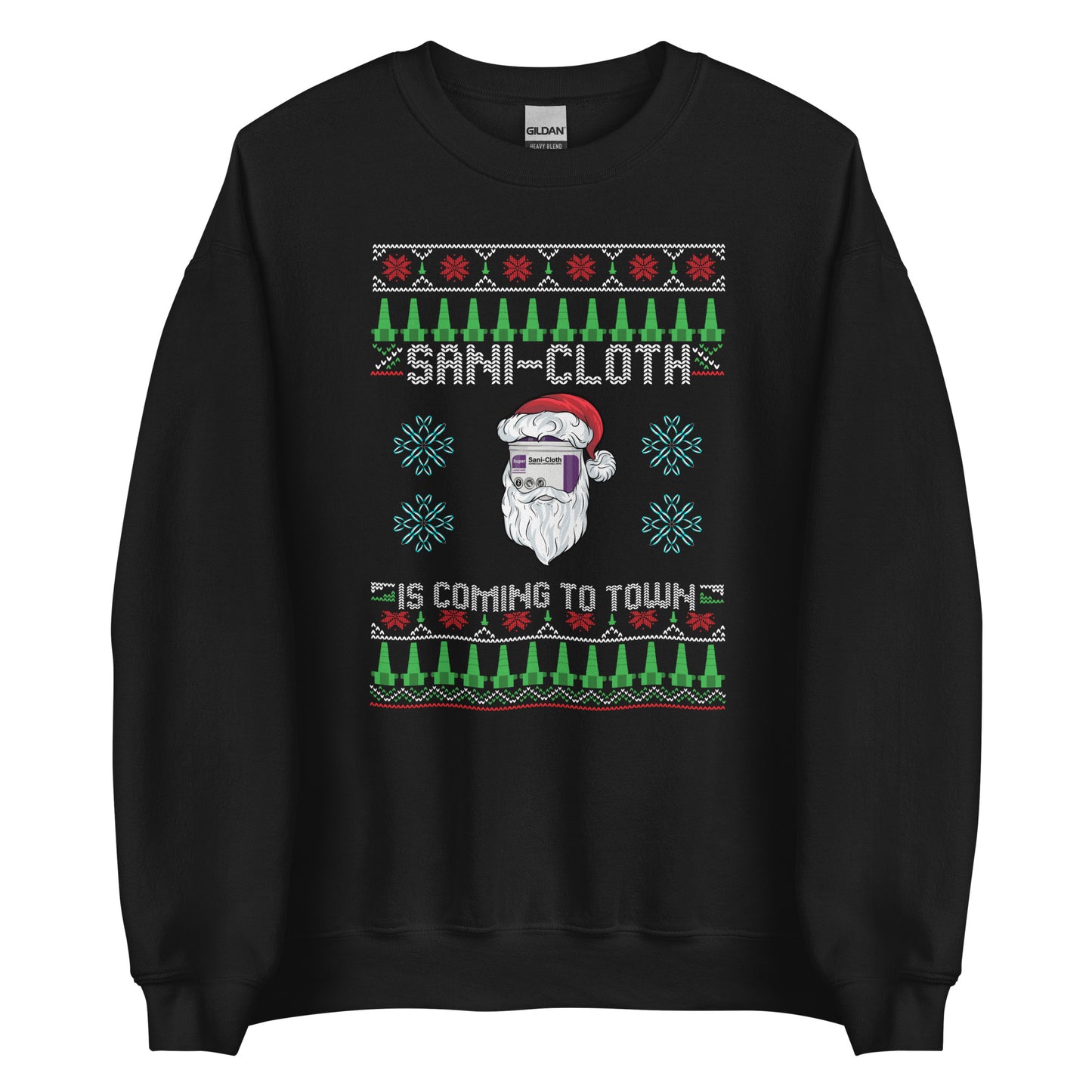 Sani Cloth Is Coming To Town Ugly Christmas Sweater