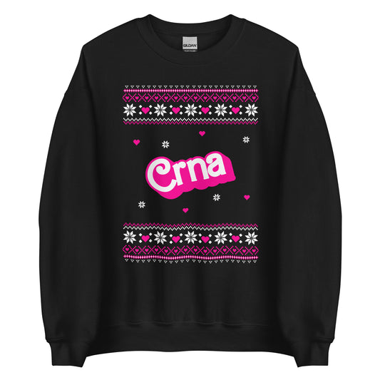 Barbie CRNA Ugly Christmas Sweater