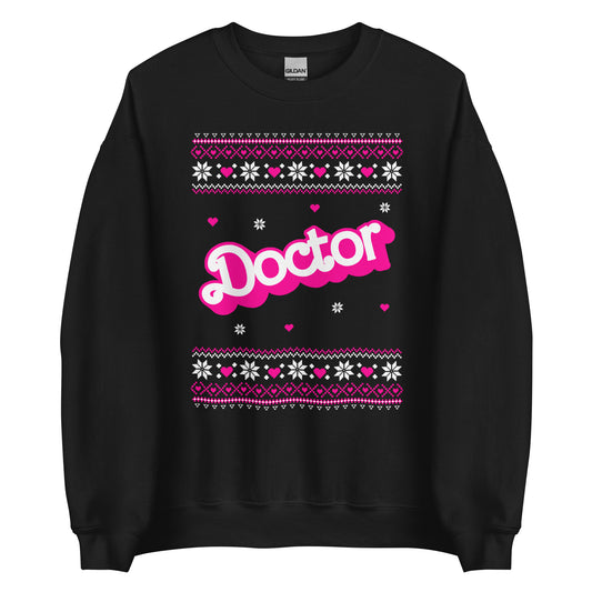 Barbie Doctor Ugly Christmas Sweater