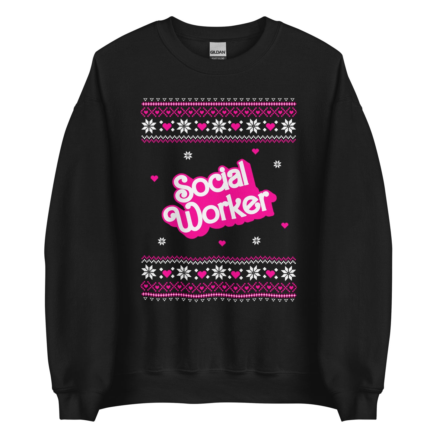 Barbie Social Worker Ugly Christmas Sweater