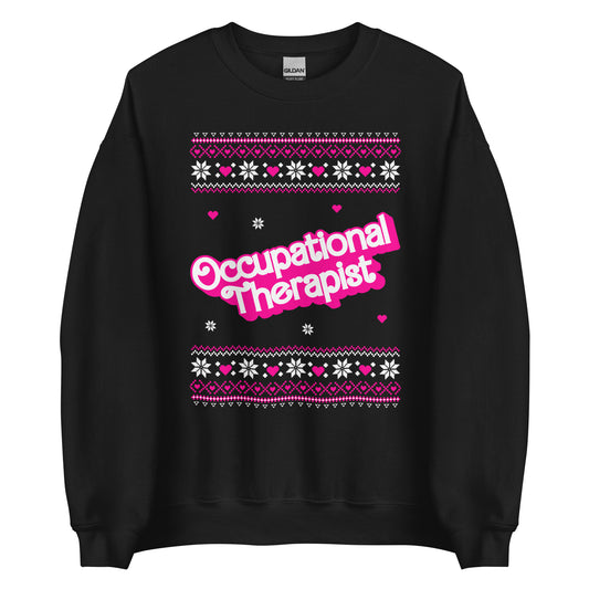 Barbie Occupational Therapist Ugly Christmas Sweater