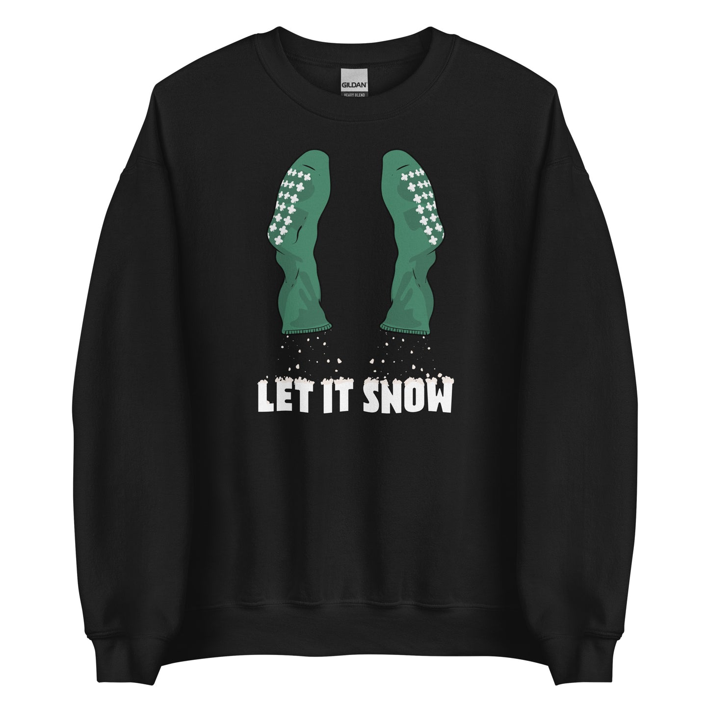 Let It Snow Granny Glitter Sweatshirt