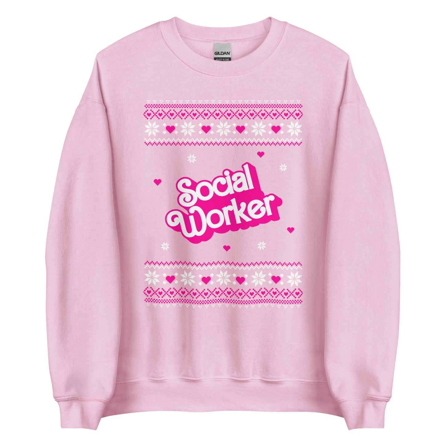 Barbie Social Worker Ugly Christmas Sweater