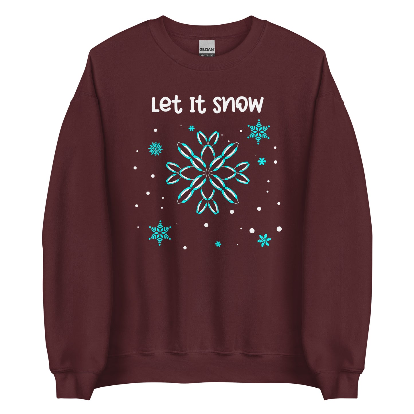 PureWick Snowflake Sweatshirt