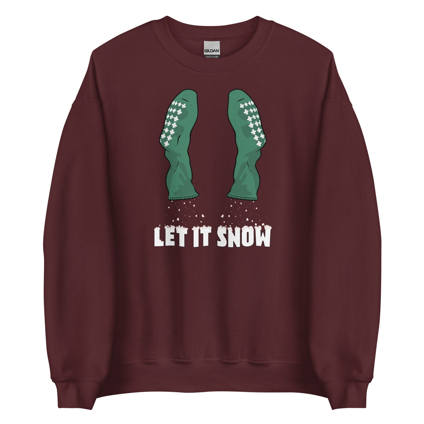 Let It Snow Granny Glitter Sweatshirt