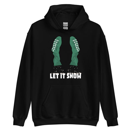 Let It Snow Granny Glitter Hoodie