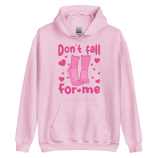 Don't Fall For Me Grippy Socks Hoodie