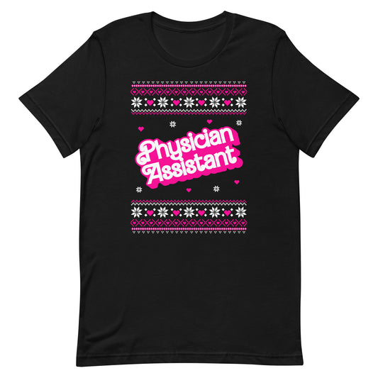 Barbie Physician Assistant Christmas T-shirt