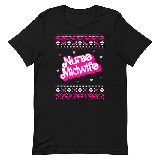 Barbie Nurse Midwife Christmas T-shirt