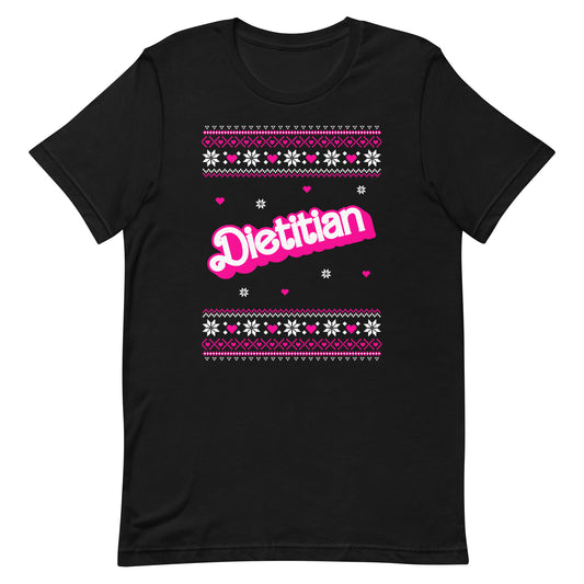Barbie Dietitian Christmas T-shirt