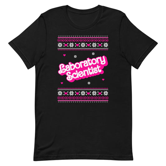 Barbie Laboratory Scientist Christmas T-shirt