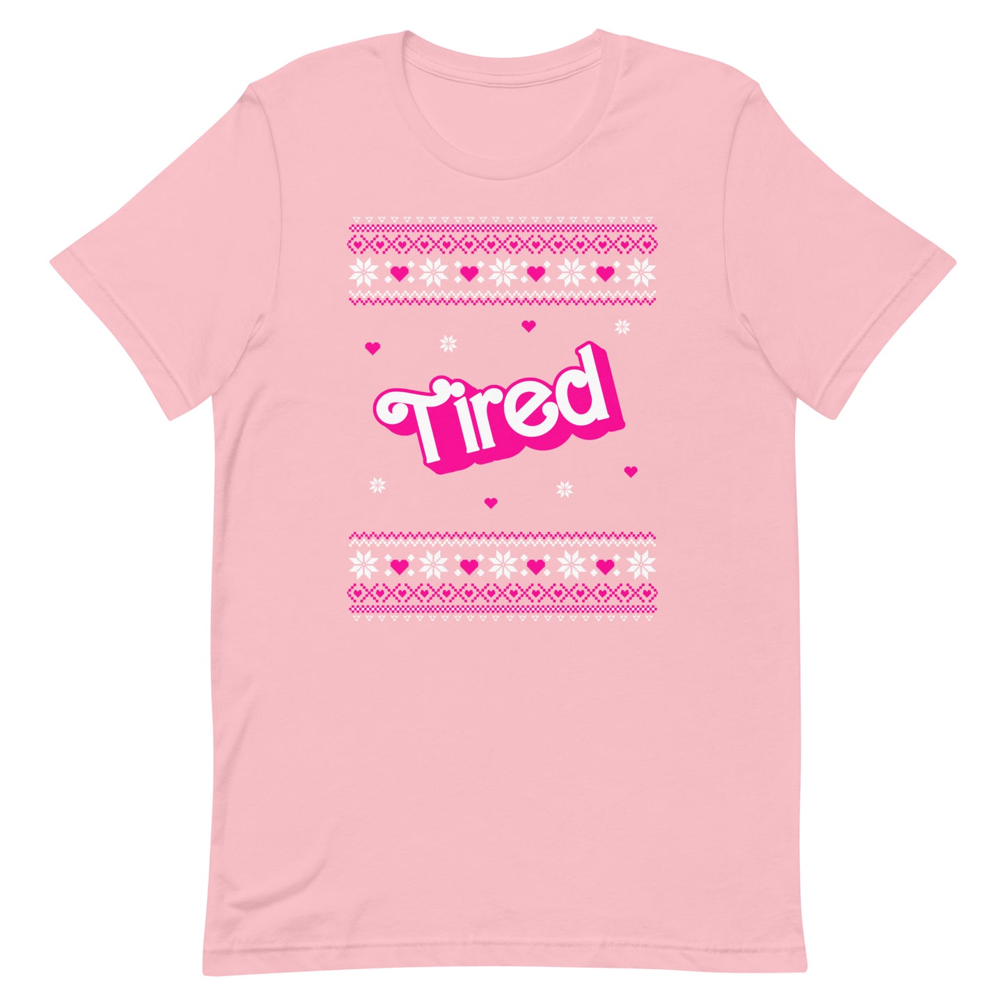 Barbie Tired Christmas T-shirt