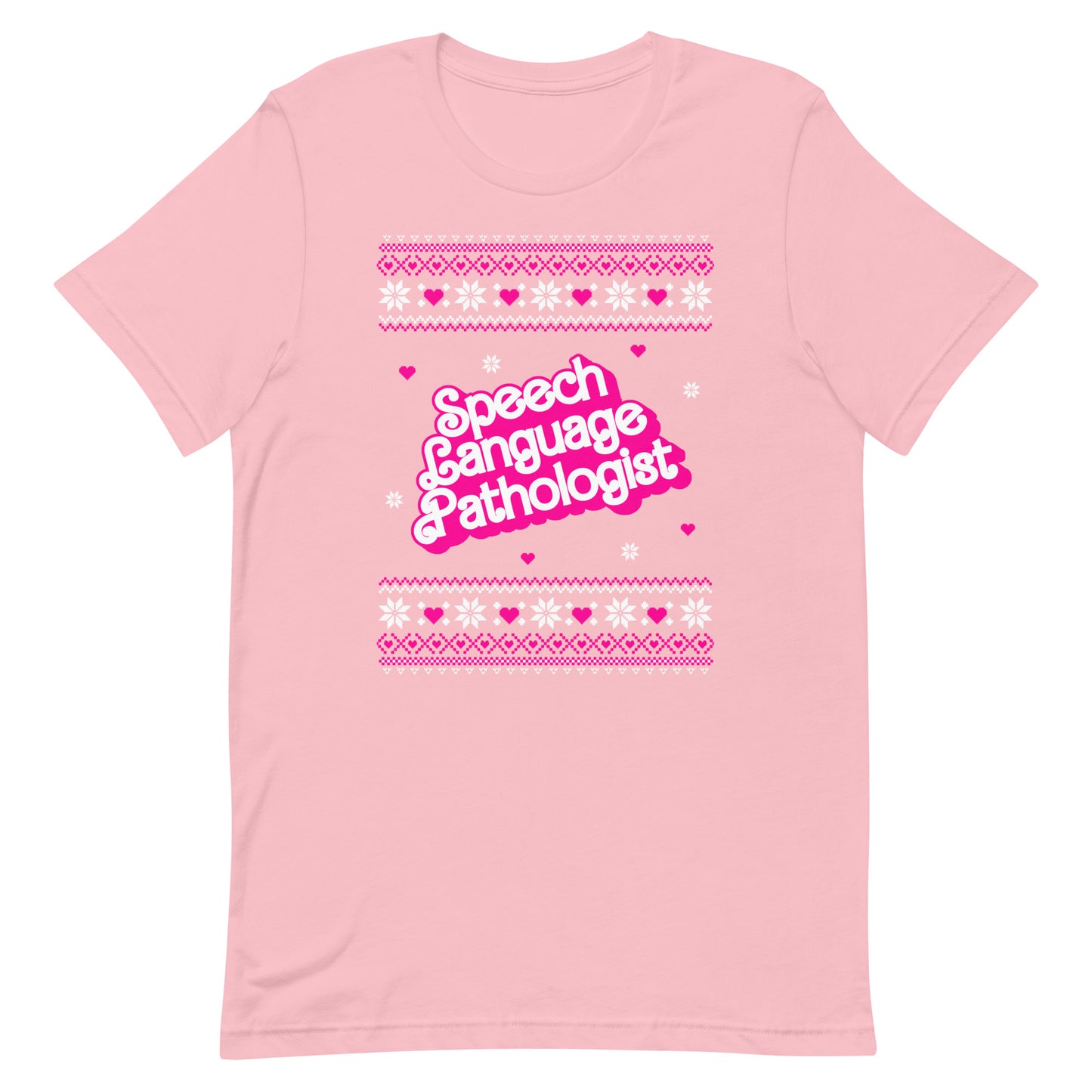 Barbie Speech Language Pathologist Christmas T-shirt