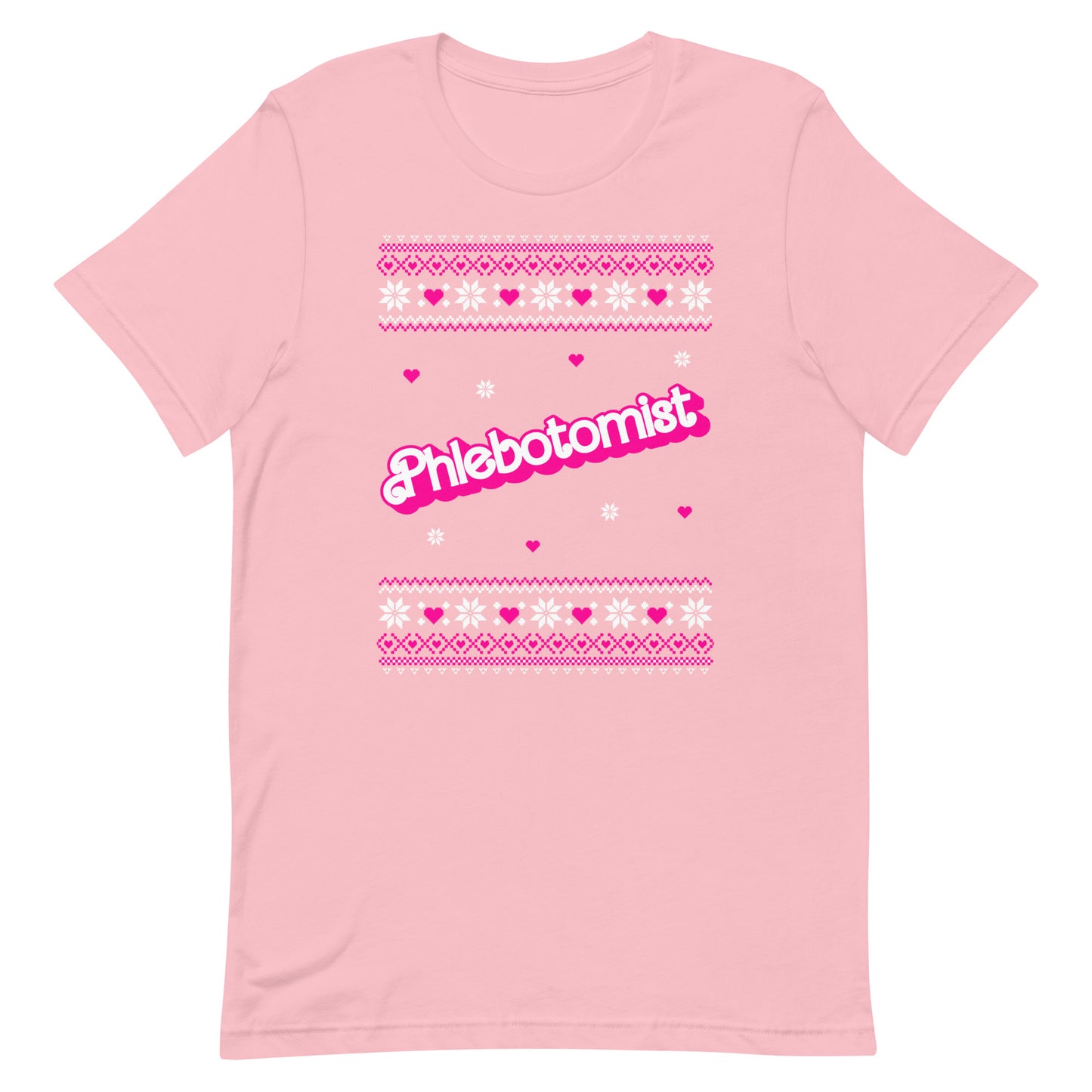 Barbie Phlebotomist Christmas T-shirt