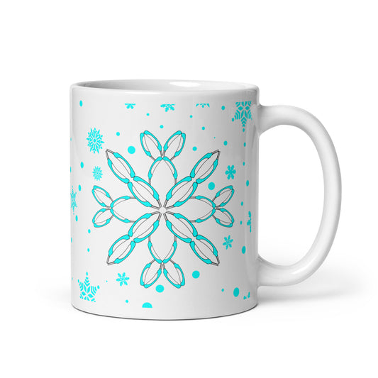 PureWick Snowflake Mug