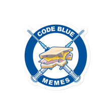 Load image into Gallery viewer, Classic Code Blue Memes Sticker
