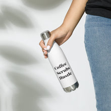 Load image into Gallery viewer, Coffee Scrubs Hustle Water Bottle
