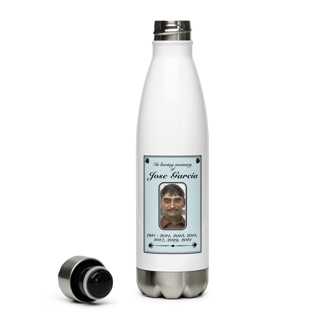 Jose Garcia Water Bottle