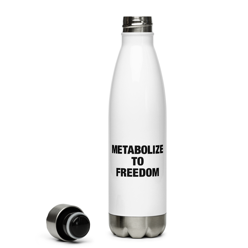 Metabolize to Freedom Water Bottle
