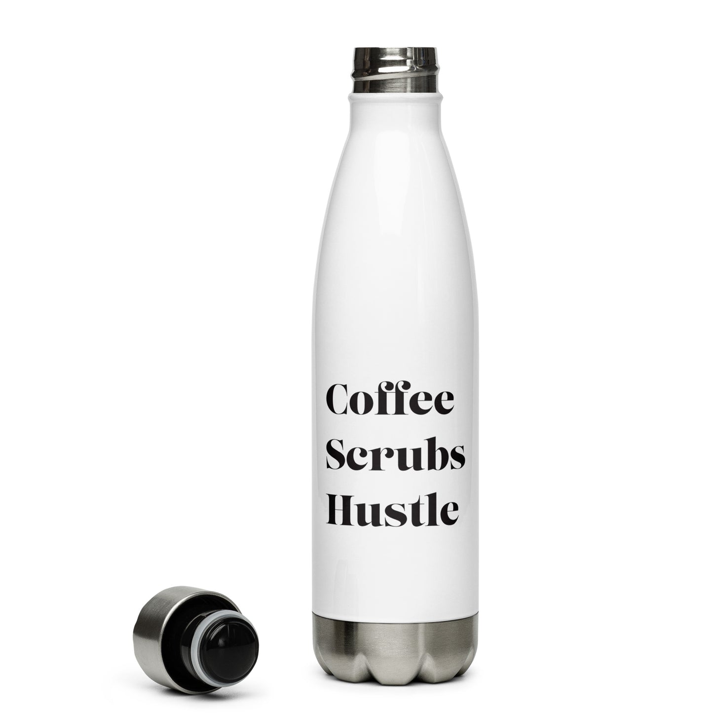 Coffee Scrubs Hustle Water Bottle