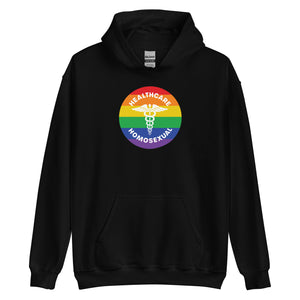 Healthcare Homosexual Caduceus Hoodie