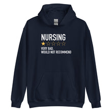 Load image into Gallery viewer, Nursing very bad, would not recommend Hoodie
