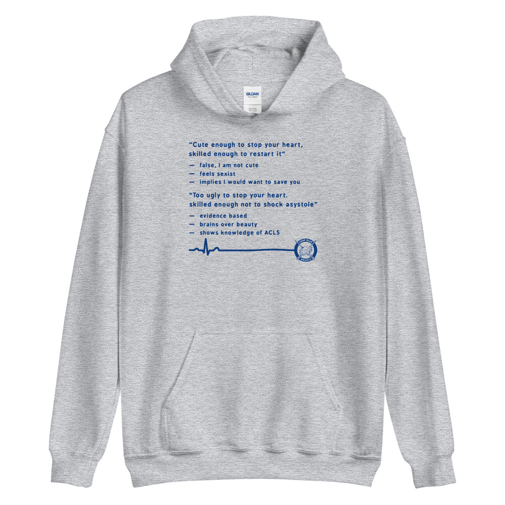 Too ugly to stop your heart (entire tweet) Hoodie