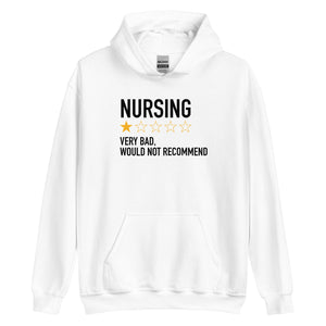 Nursing very bad, would not recommend Hoodie