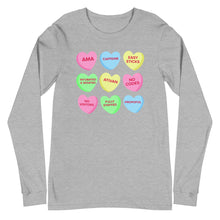 Load image into Gallery viewer, Candy Hearts Long Sleeve Tee
