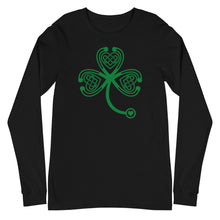 Load image into Gallery viewer, Stethoscope Shamrock Long Sleeve Tee

