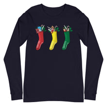 Load image into Gallery viewer, Grippy Christmas Stockings Long Sleeve Tee
