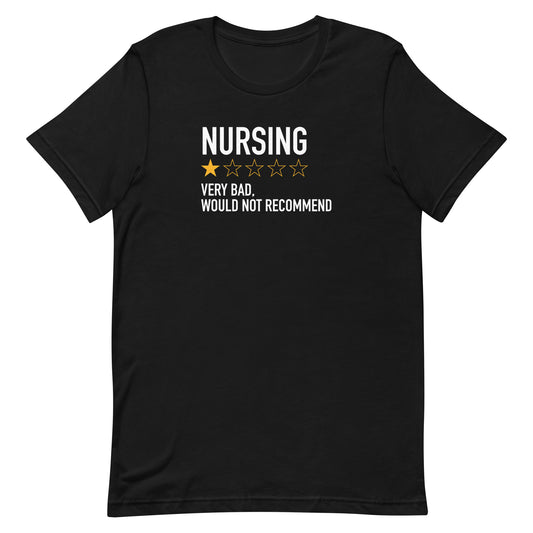 Nursing very bad, would not recommend Tee