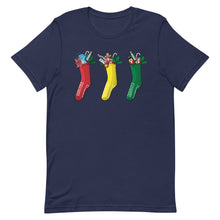 Load image into Gallery viewer, Grippy Christmas Stockings Tee
