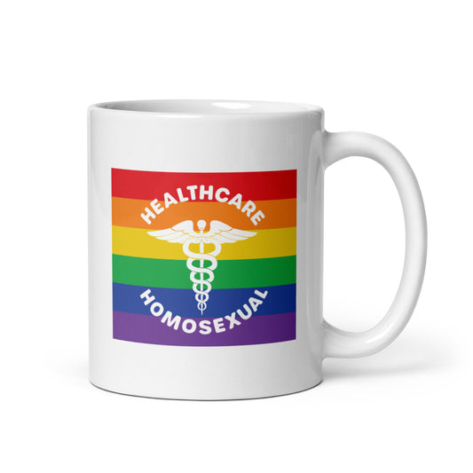 Healthcare Homosexual Caduceus Mug