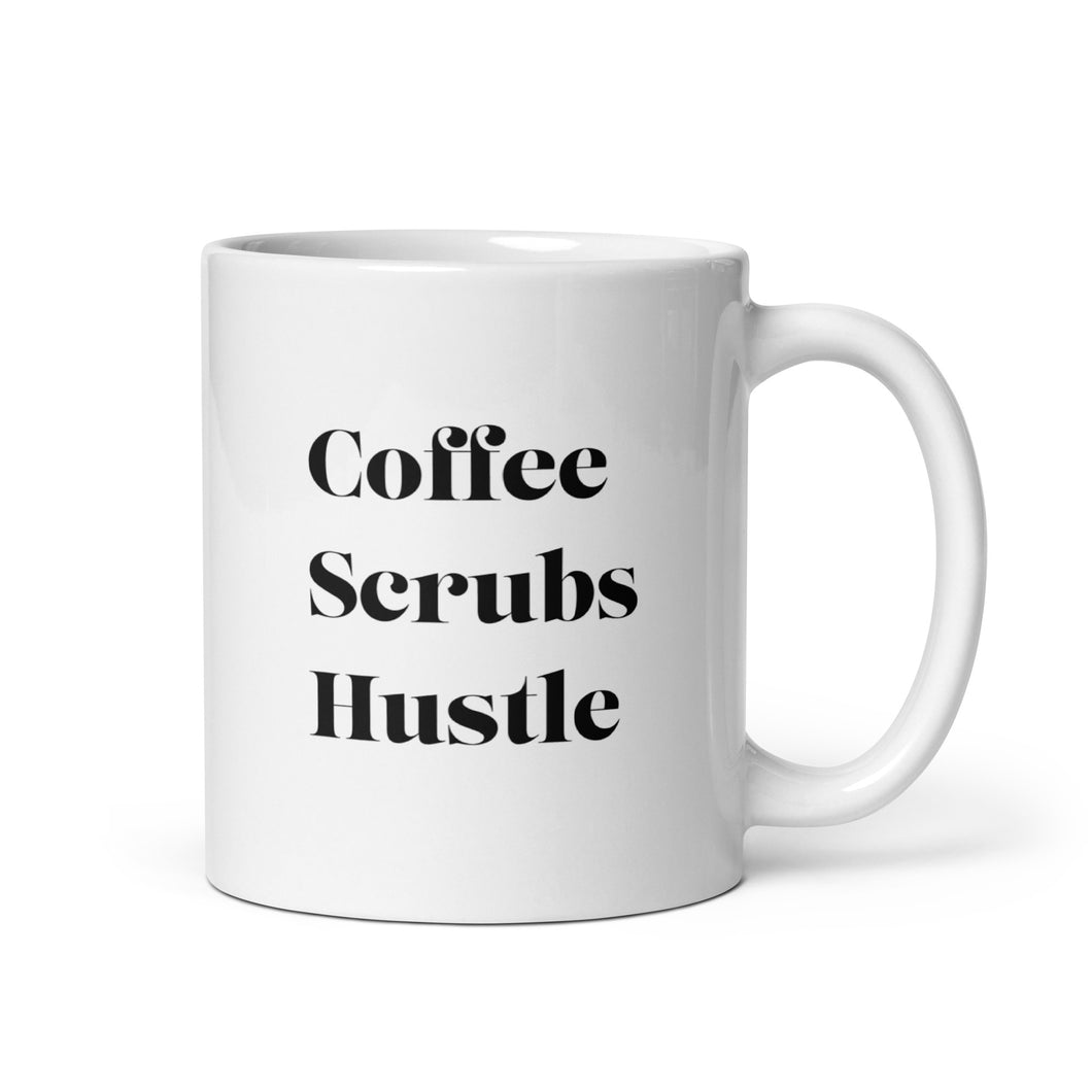 Coffee Scrubs Hustle Mug