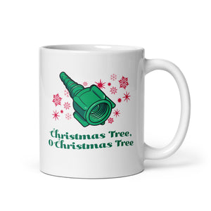 Nut and Nipple Christmas Tree Mug