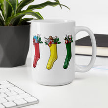 Load image into Gallery viewer, Grippy Christmas Stockings Mug
